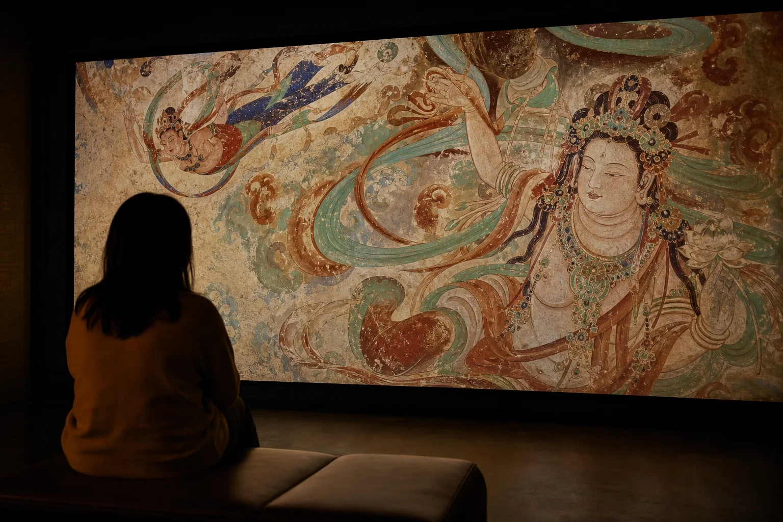 Virtual tour of Mogao cave murals — Digital Dunhuang online resource