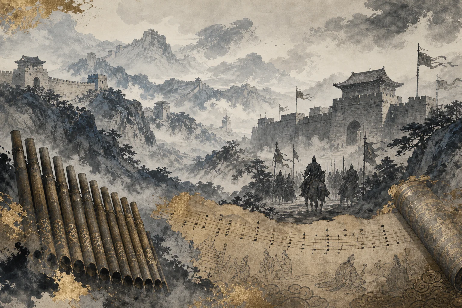 Mountain passes of Yan Yun and ancient pitch pipes — the dual meaning behind Sixteen Sounds of Yanyun